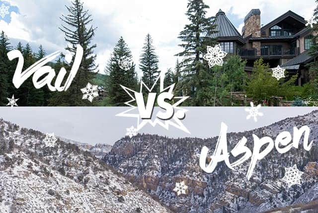 Differences and Similarities between Vail and Aspen
