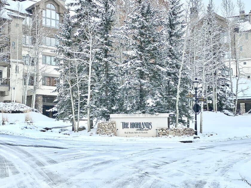 Winter in Beaver Creek