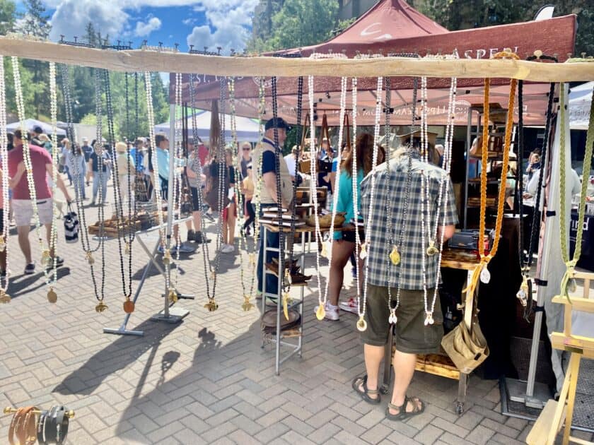 Vail Farmers Market Walk 