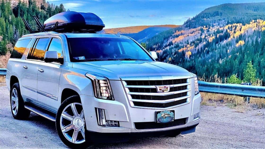 Enjoy The Rocky Mountain Views As You're Driven By Private Luxury SUV