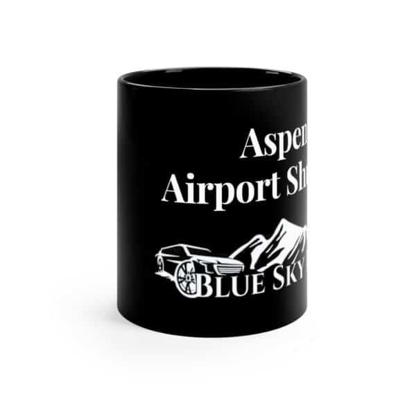 aspen airport shuttle mug front view