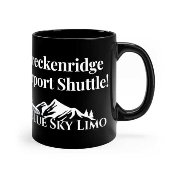 breckenridge airport shuttle coffee mug front view
