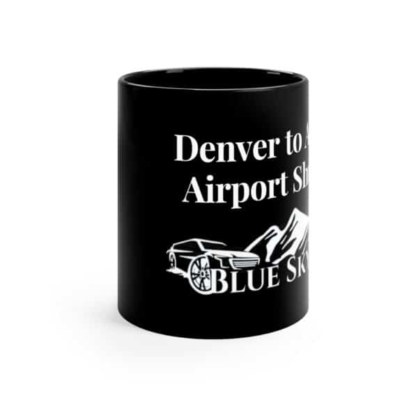 denver to aspen airport shuttle coffee mug front view