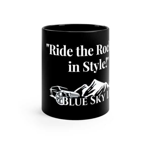 ride the rockies in style coffee mug front