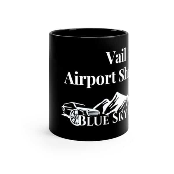 vail airport shuttle coffee mug front view