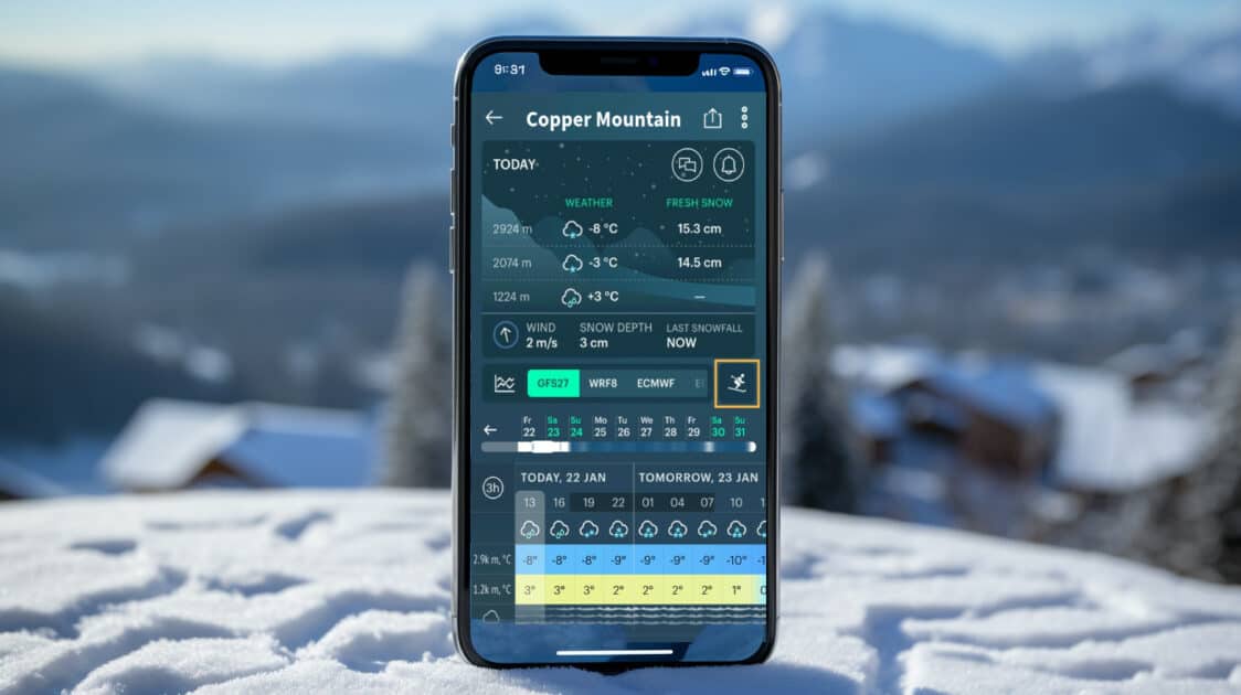 Copper Mountain's Mobile App