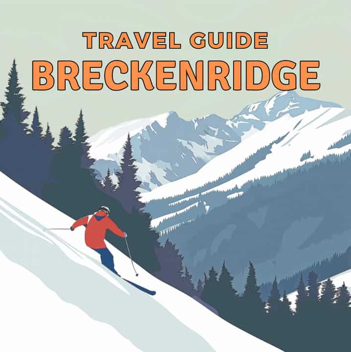 Travel guide cover for Breckenridge Travel Guide