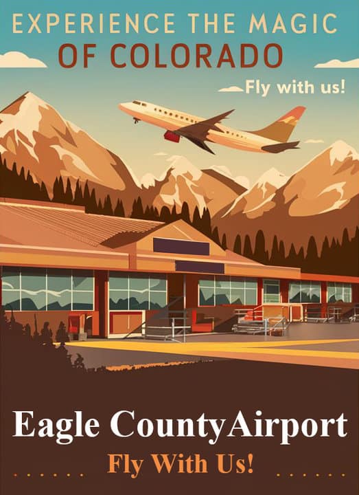 poster for the Eagle Airport (EGE) travel guide