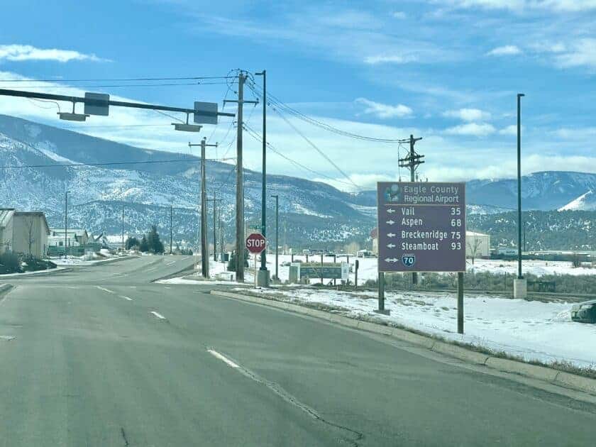 Eagle County Airport Ski Resort Access