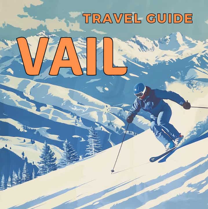 Vail Travel Guide Poster