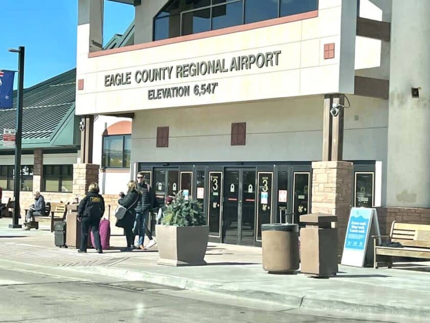 exterior photo eagle county regional airport (EGE)