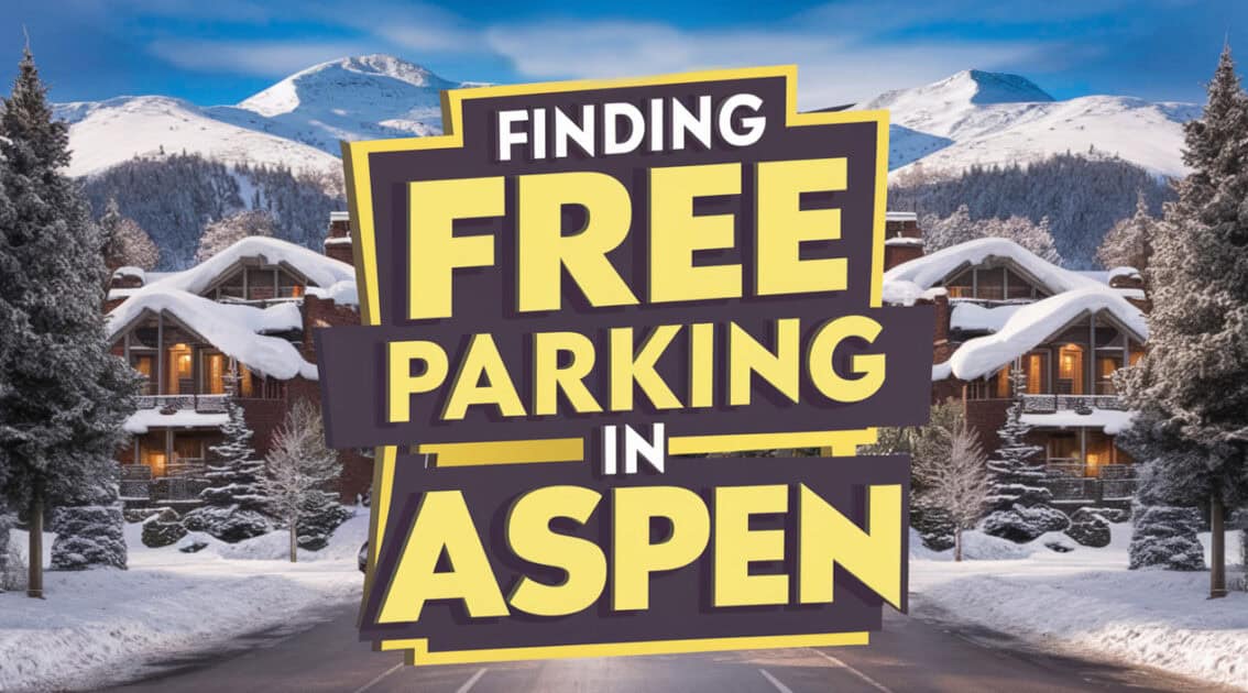 sign for Free Parking in Aspen