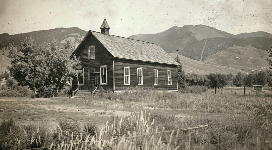 Edwards 1st school in 1920