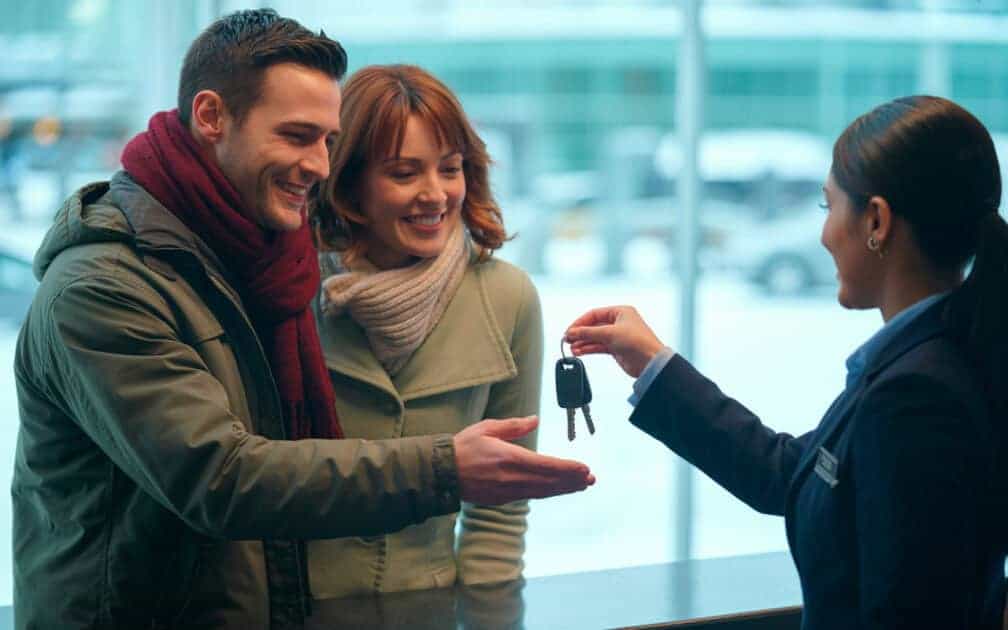 renting a car for winter park travel at denver airport