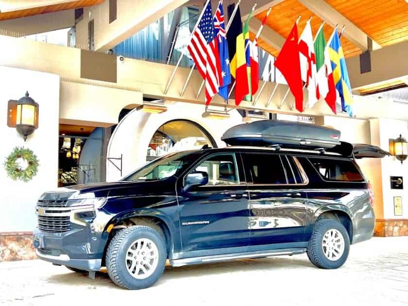 aspen wedding limousine fleet