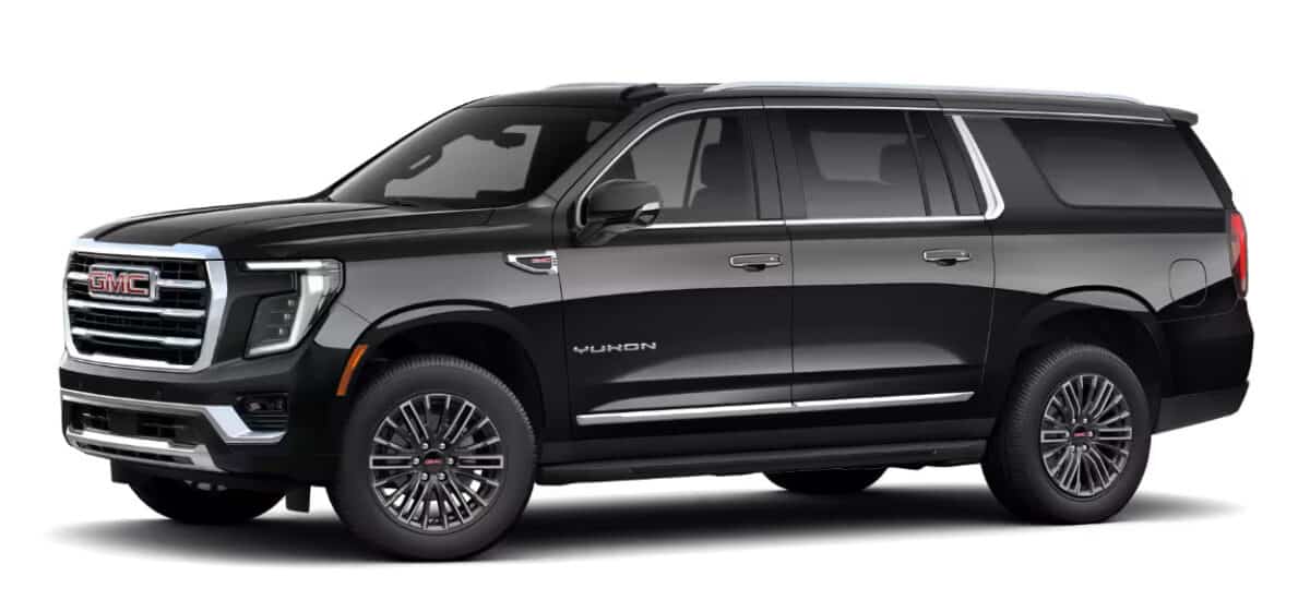 Our World Class Fleet 20 Blue Sky Limo Airport Shuttle Fleet - GMC Yukon XL exterior 03