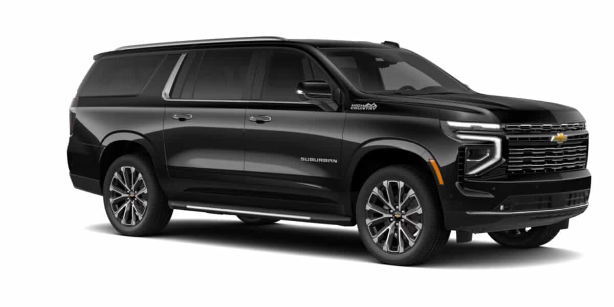 Our World Class Fleet 3 Blue Sky Limo Airport Shuttle Fleet - Chevrolet Suburban 02