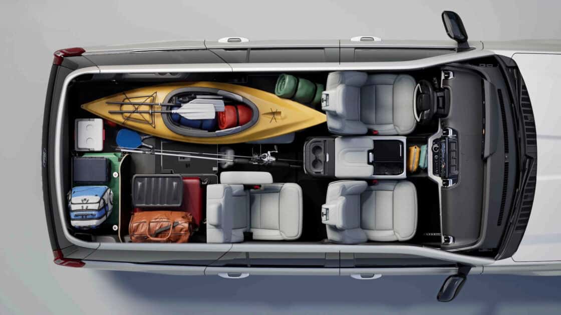 Our World Class Fleet 44 Blue Sky Limo Airport Shuttle Fleet - Ford Expidition Max interior 04