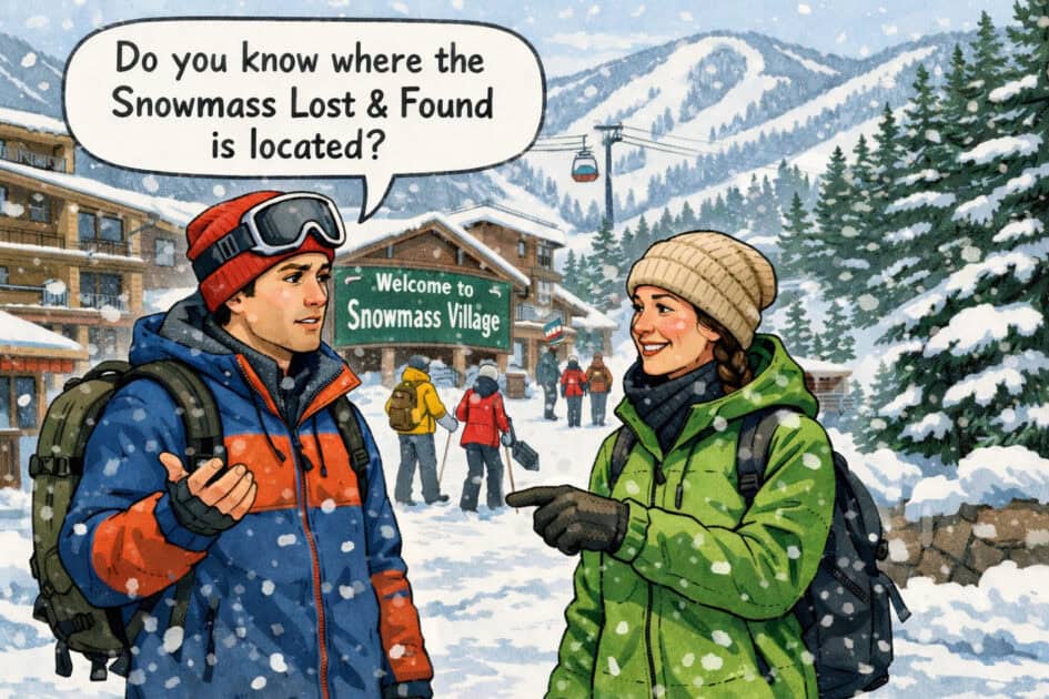 finding the snowmass village lost and found