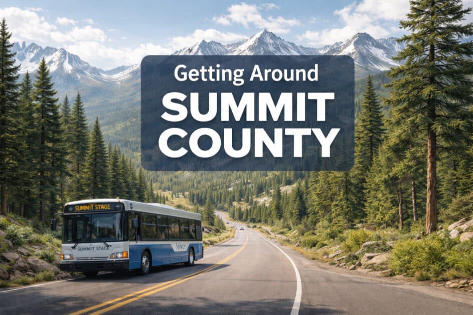 01 getting around summit county | Getting Around Summit County
