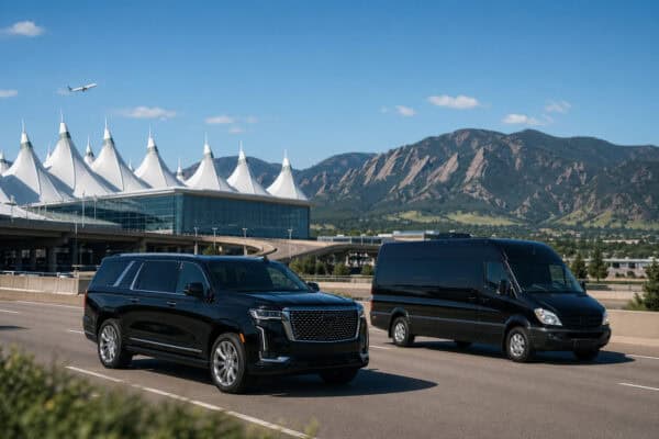 DEN to Boulder private airport car service